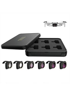 Lens Filter Set Compatible with DJI Mini 4K/Mini 2/Mavic Mini/Mini SE/Mini 2 SE Accessories 6Pcs Filter Combo Multi Coated Filters Camera Lens (CPL MCUV ND4 ND8 ND16 ND32)