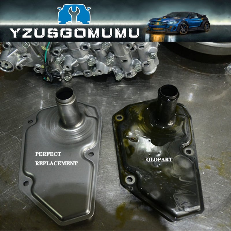 YzusGomumu مجموعة فلاتر نقل الحركة وحشوة وعاء الزيت YzusGomumu RE0F11A JF015E متوافقة مع نيسان فيرسا سنترا فيرسا نوت 2012-2019 تستبدل 33010-JF015 31726-28X0A 31726-3JX0A RE0F11A - Image 5