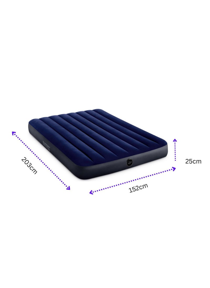 INTEX Queen Dura-Beam Series Classic Downy Airbed 152x203x25cm  - Image 3