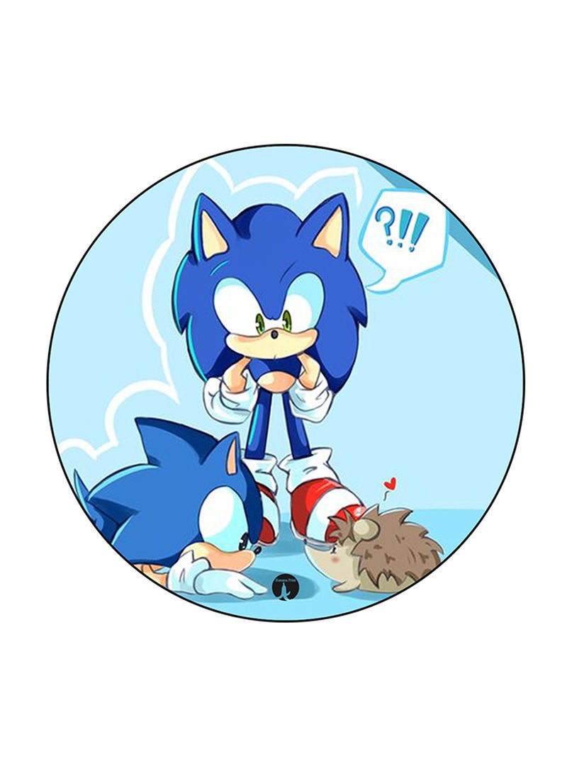 RKN Video Game Sonic Printed Pin Multicolour - Image 1