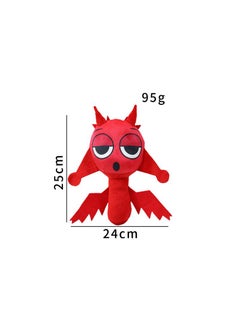 Y&D Sprunki Plush Toys, Sprunky Wenda & Gray Plushies Pillow Stuffed Animal Figure Dolls for Game Fans Gifts for Kids  - Image 1