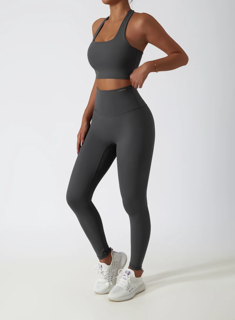 كون.يوغا حمالة صدر رياضية نسائية بياقة هالتر