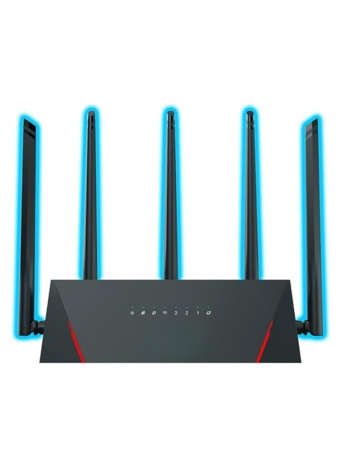 REBENUO - AX3000 Mesh Gigabit Wireless Router DIR-X3000Z Wifi 6 WPA  WPA2  WPA3,5 GHz  2402 Mbps (802.11ax 160Mhz),2.4 GHz: 574 Mbps (802.11ax 40Mhz) - Image 1