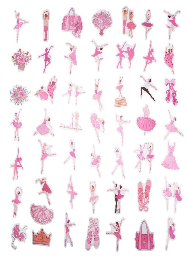 Cleverplay 100 Pack Ballerina Stickers, Ballerina Ballet Party Favors Gifts, Birthday Decorations - Image 3
