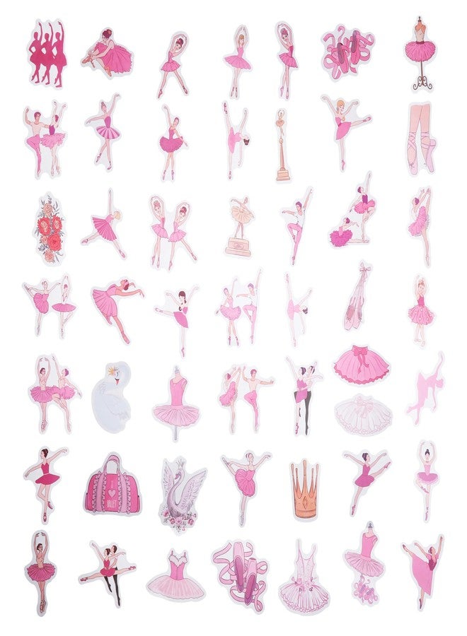 Cleverplay 100 Pack Ballerina Stickers, Ballerina Ballet Party Favors Gifts, Birthday Decorations - Image 2
