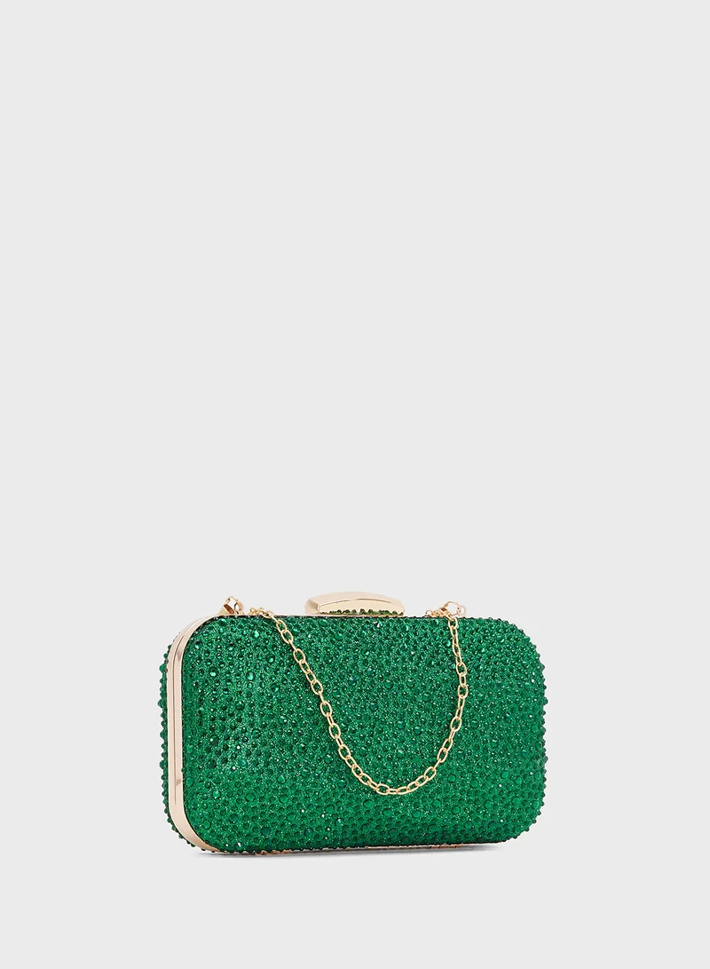 Ella Limited Edition Embellished Rhinestone Clutch