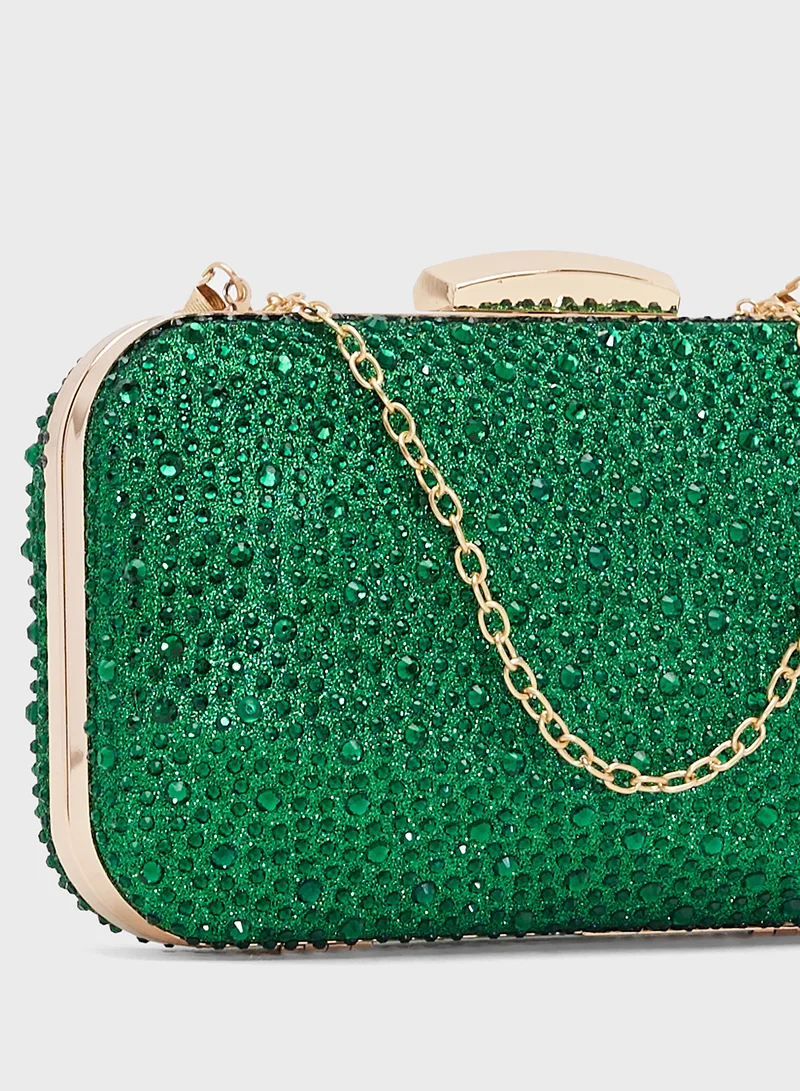 Ella Limited Edition Embellished Rhinestone Clutch
