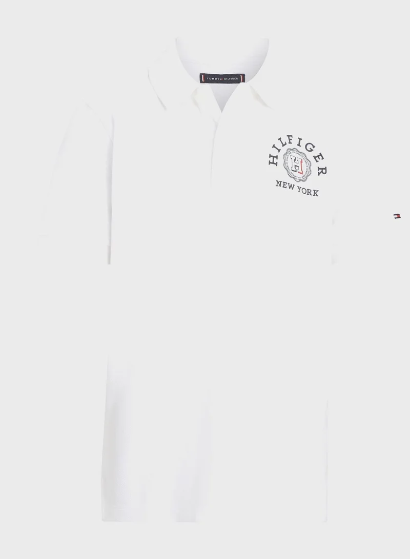TOMMY HILFIGER Youth Logo Polo