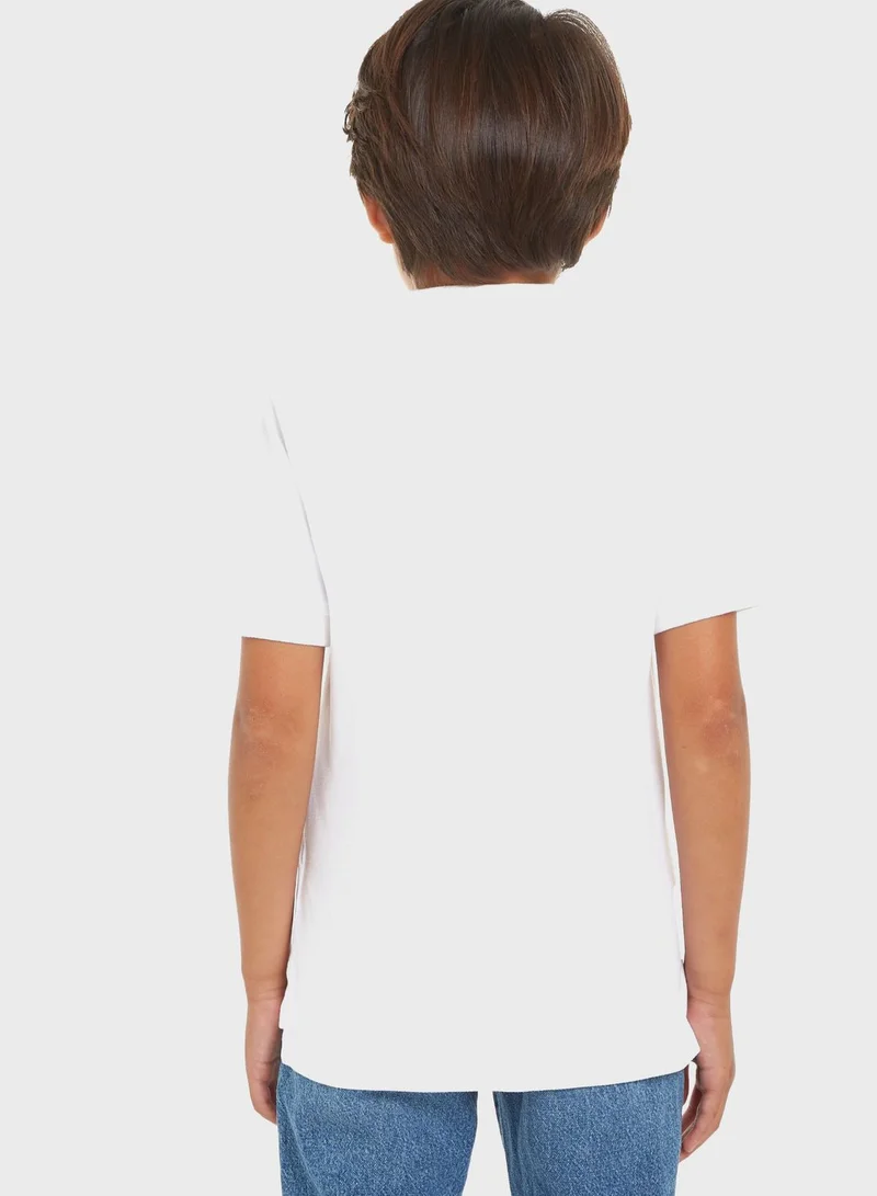 TOMMY HILFIGER Youth Logo Polo