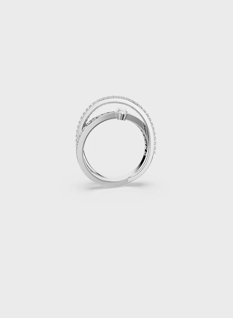 SWAROVSKI Hyperbola Stone Detail Single Ring
