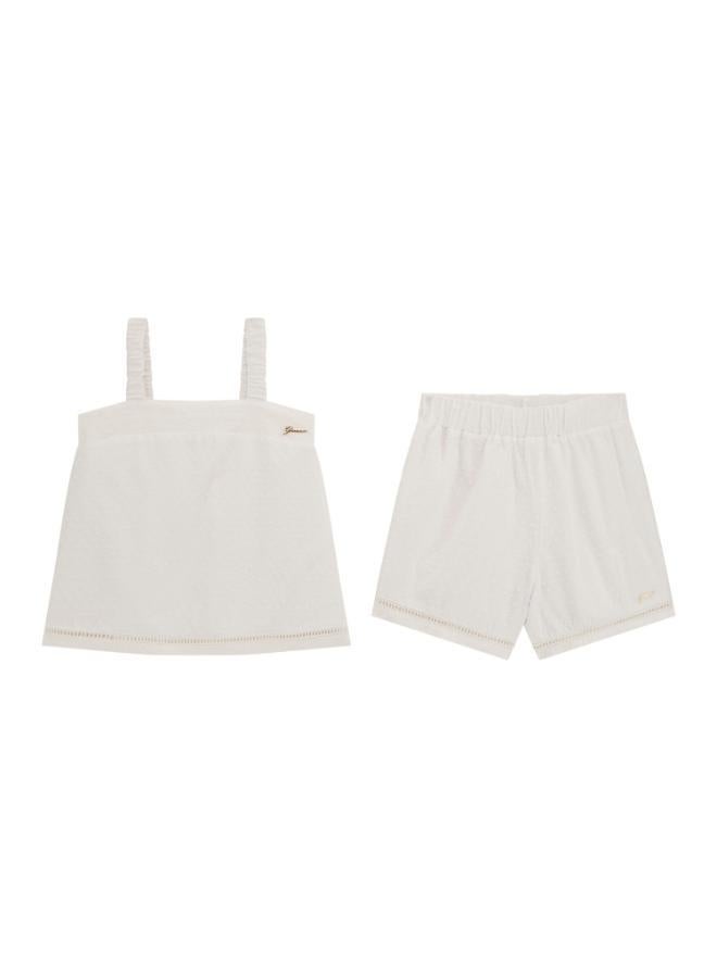 جس Kids Tank Top And Shorts Set  - Image 1