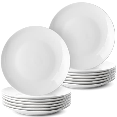 BTaT White Dessert Plates Set of 12 Small Plates for Appetizers Small Plate Small Appetizer Plates Small White Plates Dessert Plates Porcelain Plates White Plates Christmas Gifts
