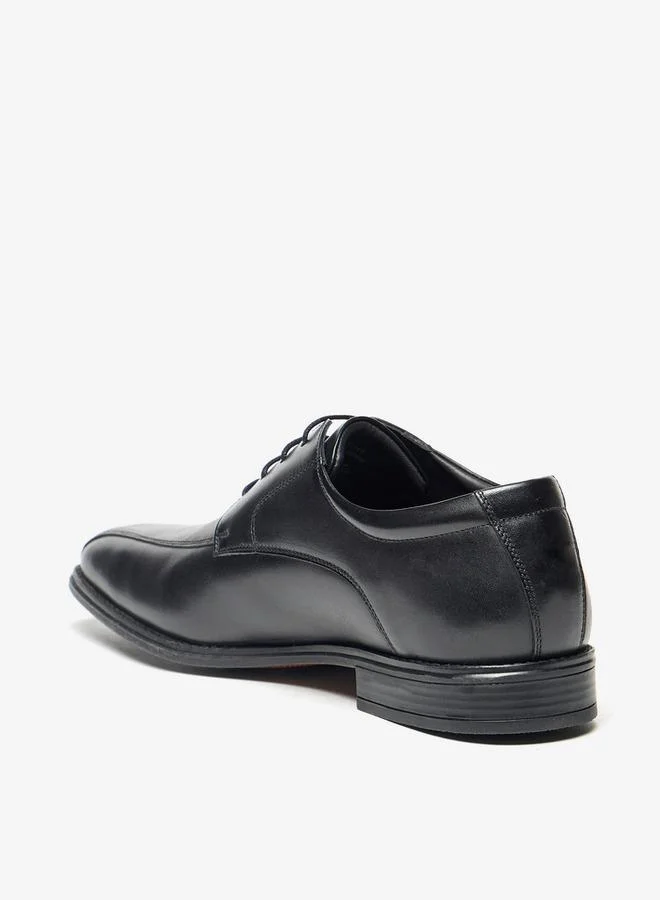 دوتشيني Men'S Solid Professional Shoes With Lace-Up Closure