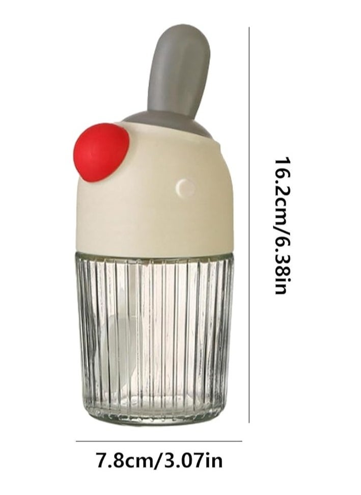 Spaceshoop - Seasoning Storage Container - 280ml Salt and Sugar Container Dustproof,Seasoning Containers Salt Container for Salt Honey Sugar Grains - Image 1
