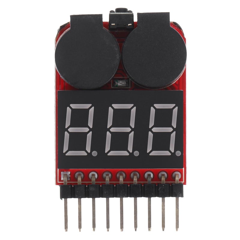Lipo Battery Voltage Tester with Buzzer Alarm Low Voltage Alert for RC Models - Image 2