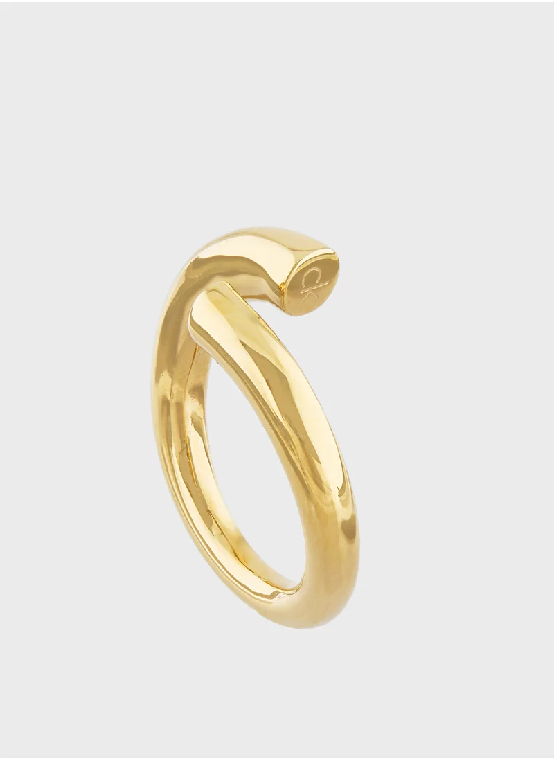 CALVIN KLEIN Ionic  Plated Ring