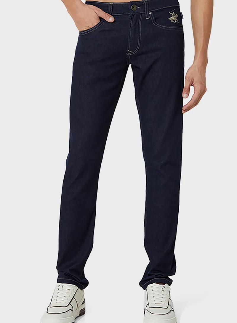 bhpoloclub Dark Wash Slim Fit Jeans