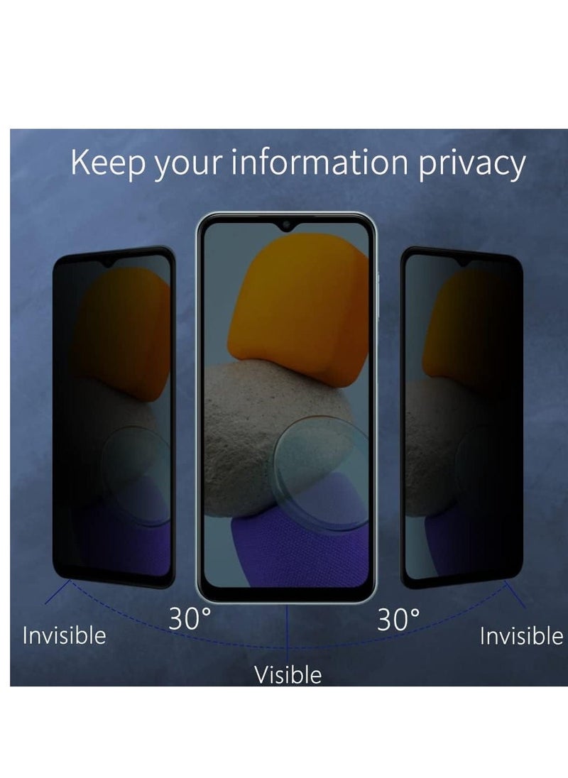 vesus ELTERAZONE Privacy Screen Protector Compatible with Redmi 10 power,Privacy Tempered Glass Screen Protector, Anti-Peep Full Coverage Anti Spy Tempered Glass Film Privacy Protector - Image 4