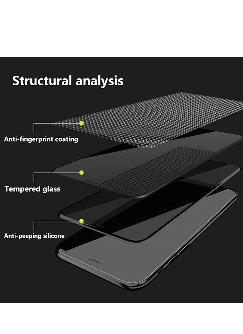 vesus ELTERAZONE Privacy Screen Protector Compatible with Redmi 10 power,Privacy Tempered Glass Screen Protector, Anti-Peep Full Coverage Anti Spy Tempered Glass Film Privacy Protector - Image 5