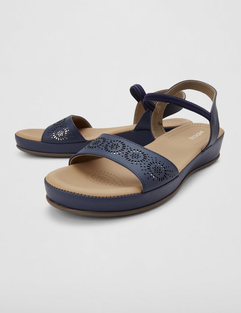 Mochi Women Blue Synthetic Sandals 3-UK (36 EU) (44-1481) - Image 5