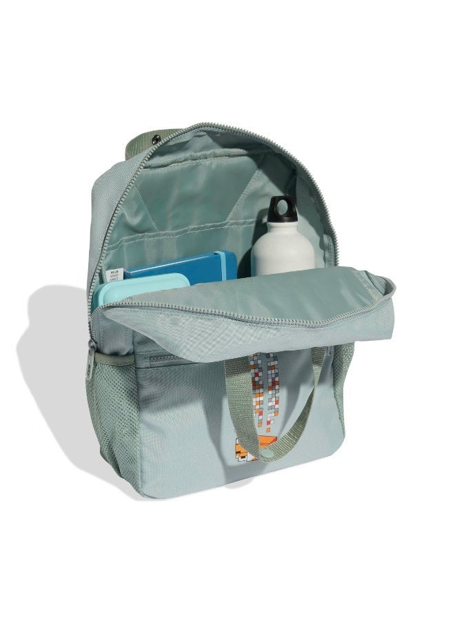 Adidas Minecraft Kids Backpack - Green - Image 4