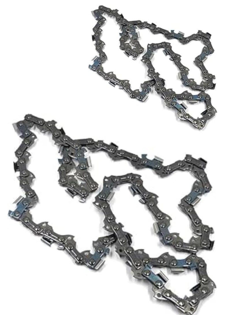 Powertex 18 Inch Chainsaw Chain, 72 Drive Links, Full Chisel Replacement Saw Chain For Garden Cutting & Wood Cutting Tools - Image 1