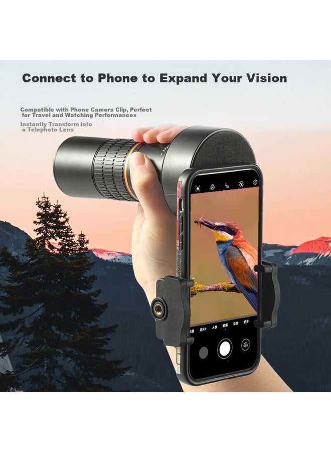 Eyeskey Xuntian 10x42 Apo Monocular Telescope High-power Hd Compact Portable Nitrogen-filled Waterproof For Concerts Sightseeing Birdwatching - Image 1
