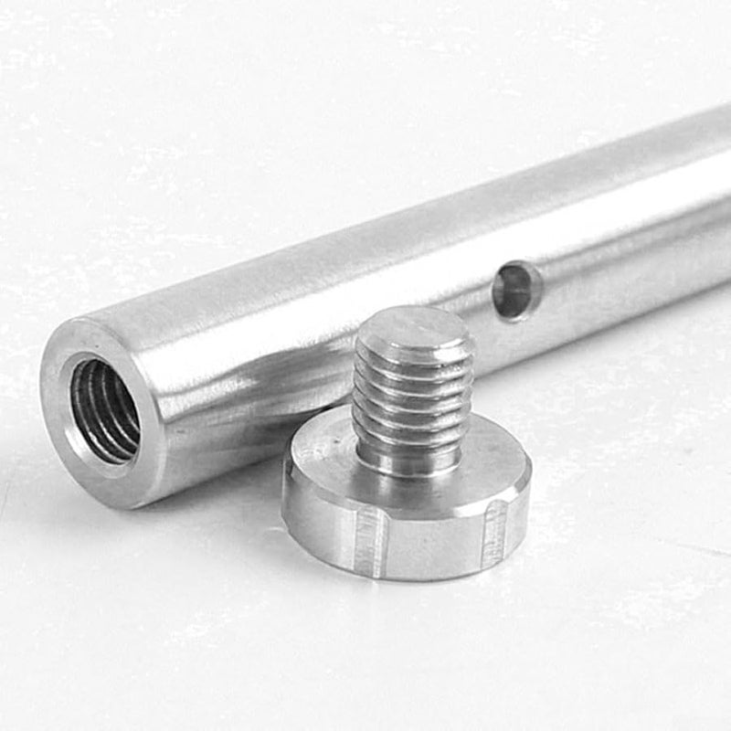 Stainless Steel Counterweight Extension Bar 314mm M16 For Equatorial Telescope Mount - Image 3