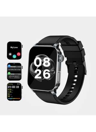 Smart Watch X Apex – Smartwatch for Men and Women – 2.01” AMOLED Display, Heart Rate & SpO2 Monitor, Fitness Tracker with 100+ Sports Modes – Bluetooth Calling, AI Assistant, IP68 Waterproof – Compatible with iOS & Android - pzsku/ZF7940786E1316AFD95DAZ/45/1748174630/f97910be-42dd-4e2c-a310-918481aa78a0