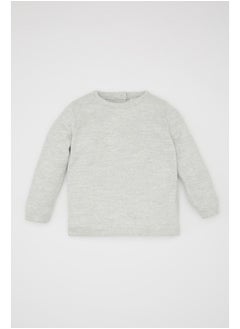 DeFacto Babyboy Tricot Regular Fit Bike Neck Pullover  - Image 3