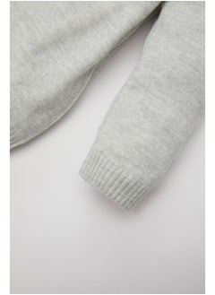 DeFacto Babyboy Tricot Regular Fit Bike Neck Pullover  - Image 4