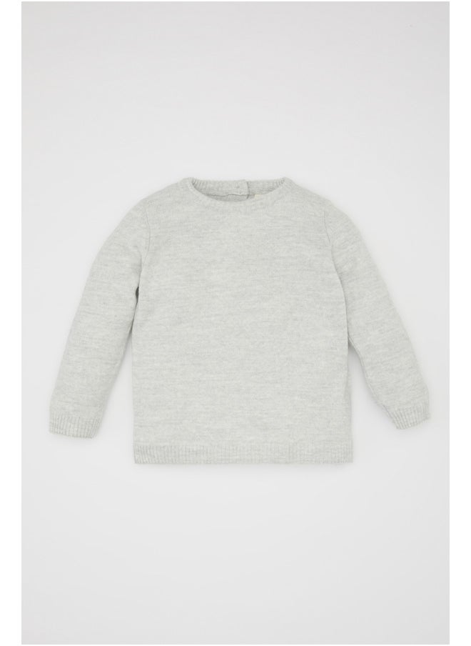 DeFacto Babyboy Tricot Regular Fit Bike Neck Pullover  - Image 2