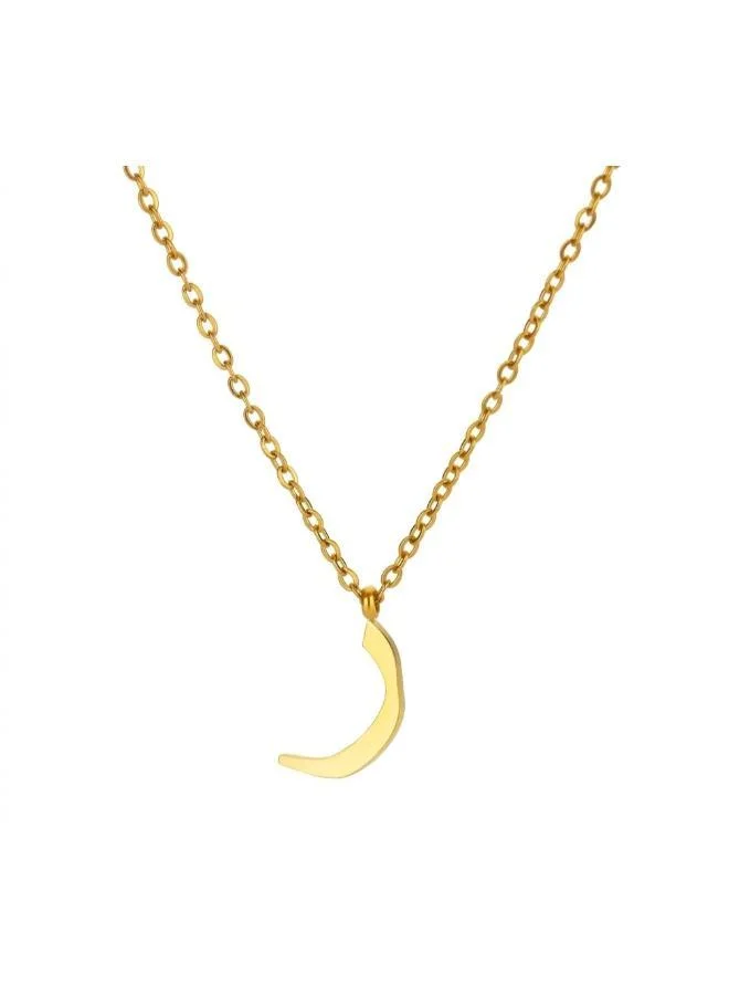 Arabic Letter 'Raa' Necklace 18k Gold Plated