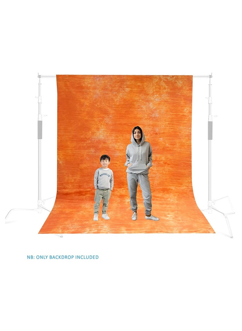 COOPIC RM03 Photography Backdrop (3MX6M) Art Fabric Smoky Light Orange Photography Background For Photo Studio Props. - Image 2