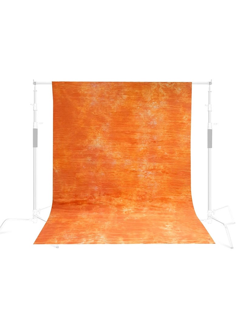 COOPIC RM03 Photography Backdrop (3MX6M) Art Fabric Smoky Light Orange Photography Background For Photo Studio Props. - Image 1