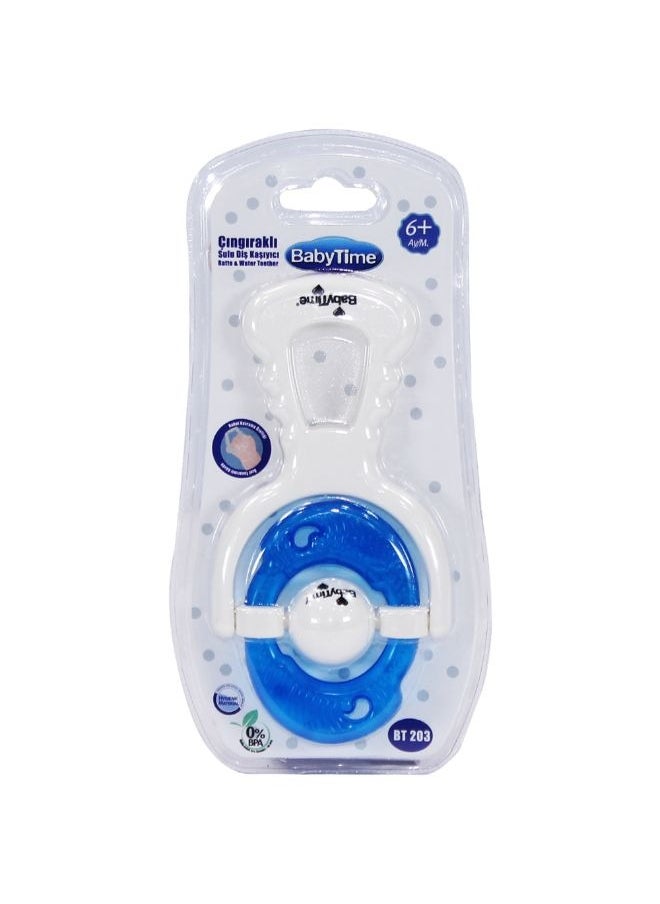Baby Time Baby Time Baby Rattle & Water Teether 