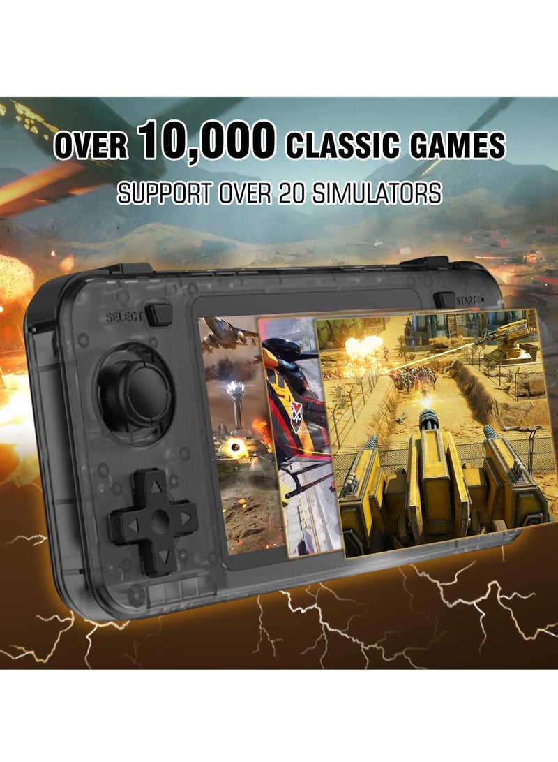 Joshberg R36H Retro Handheld Game Console, 3.5" IPS Screen Portable Video Game Console ,Built in 64G Card & 5500 Games,Open Source Linux System - Image 3