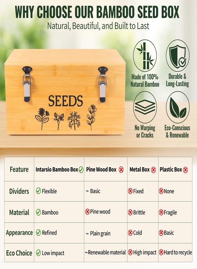 Intarsio Seed Saving Box（Wood） - Image 5