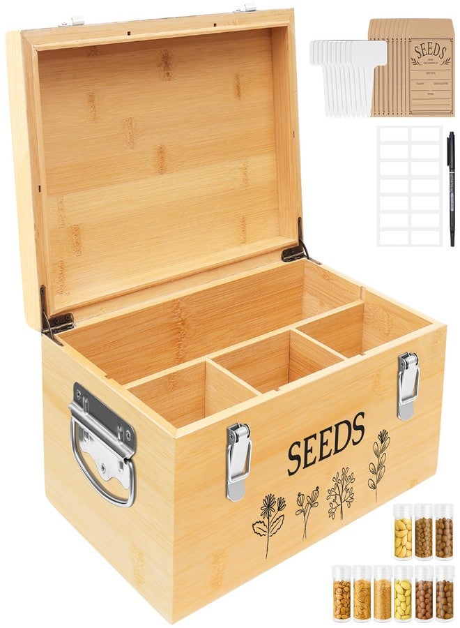 Intarsio Seed Saving Box（Wood） - Image 1