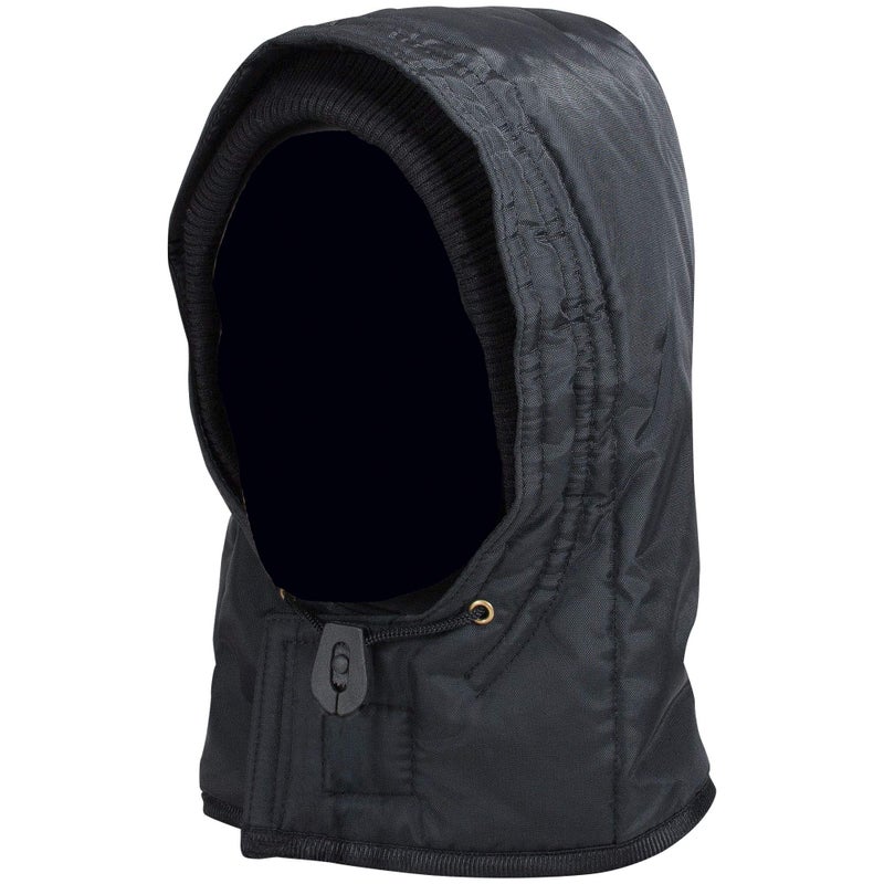 RefrigiWear Iron-Tuff Snap-On Hood Navy Blue One Size Fits All | Compatible with any Iron-Tuff jacket or coverall - Image 1