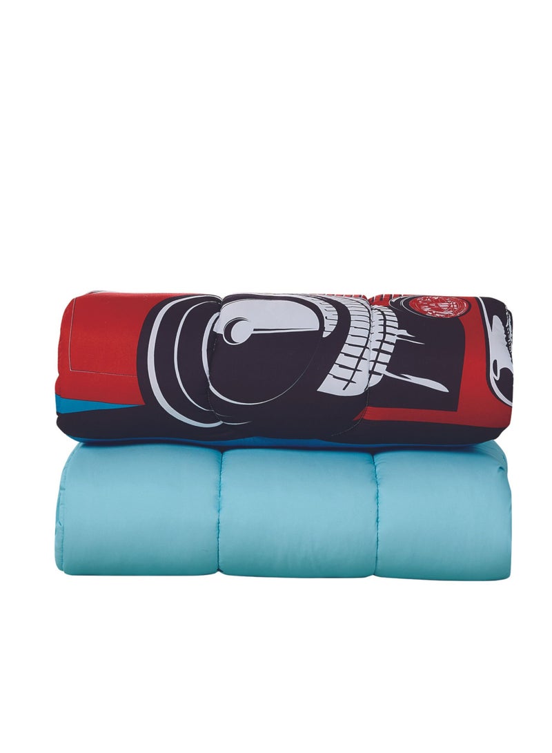 ستارجولد طقم لحاف فائق النعومة مقاس كينج من الألياف الدقيقة مطبوع عليه 4 قطع - Image 3