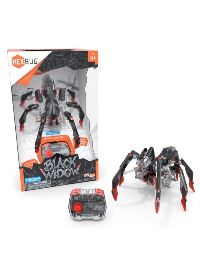 Hex Bug HEXBUG Black Widow, Robotic Toy Spider - Image 1