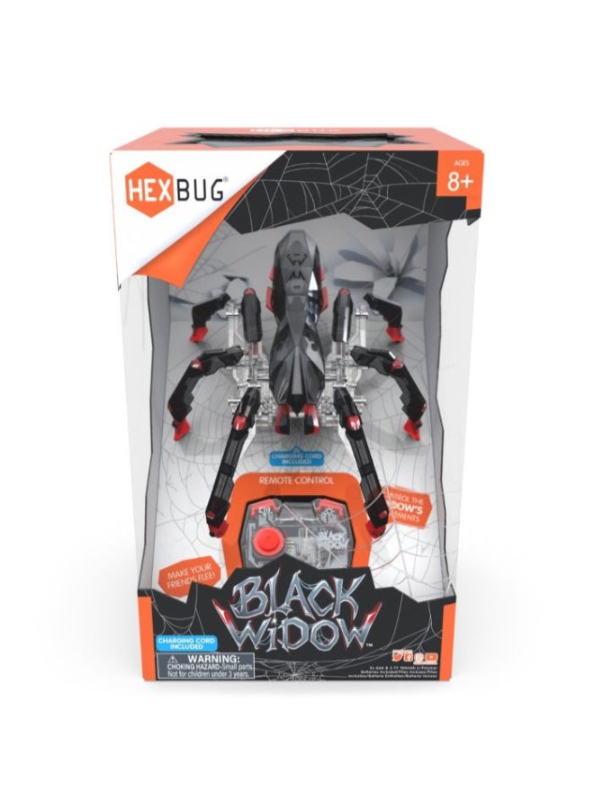 Hex Bug HEXBUG Black Widow, Robotic Toy Spider - Image 2