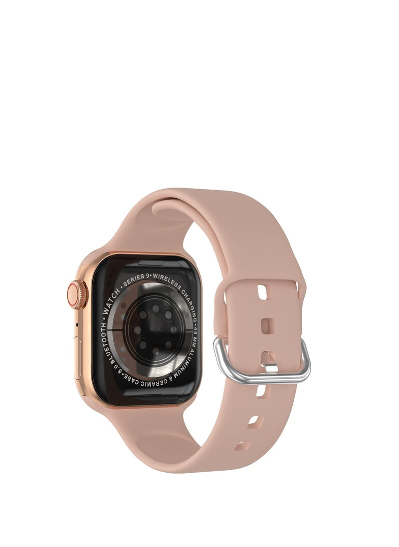 GULFLINK - Smart Watch for Android and iOS Phones Compatible with Apple iPhone, Samsung Pink - Image 1