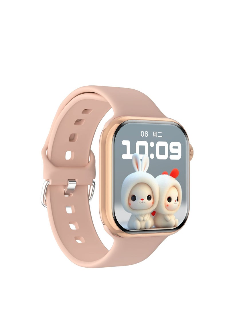 GULFLINK - Smart Watch for Android and iOS Phones Compatible with Apple iPhone, Samsung Pink - Image 1