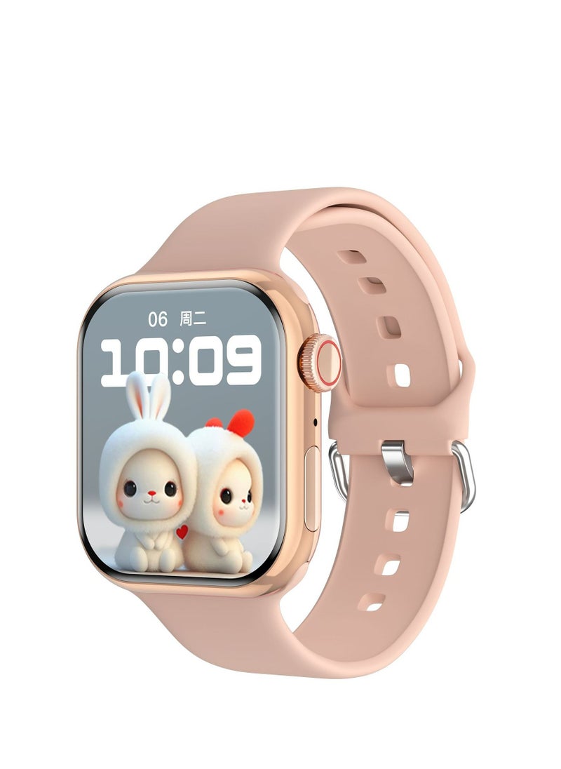 GULFLINK - Smart Watch for Android and iOS Phones Compatible with Apple iPhone, Samsung Pink - Image 1