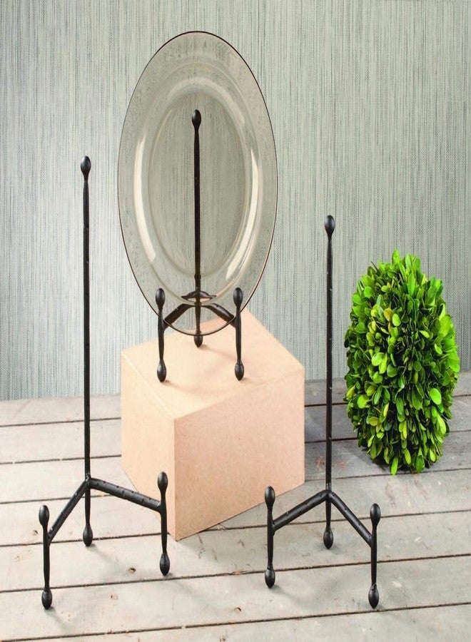 TRIPAR Modern Tripod Easel Display, Black Finish (5.25-Inch Depth, 1 Foot Height) - Lightweight & Durable Design - Perfect for Displaying Decorative Pictures, Artwork, Plates, Tiles, & More (10 Inch) - Image 5