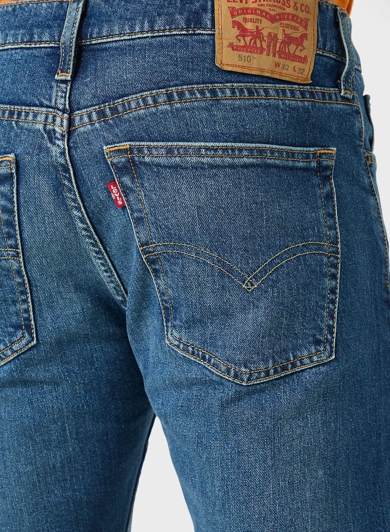 Levi's Mid Wash Skinny Fit Jeans