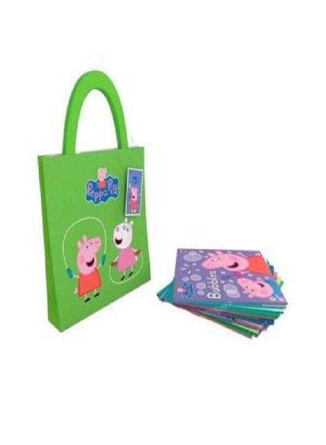 Peppa Lime Bag and Audio Set 