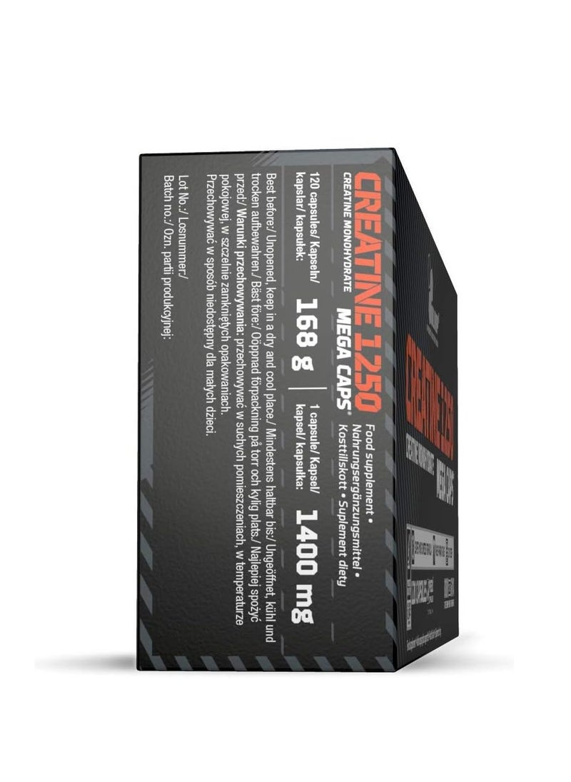 Olimp - Olimp Creatine 1250 Mega Caps 120 Capsule - Image 1